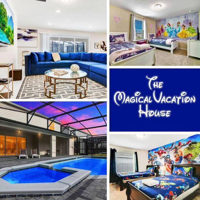 Magical Mansion 10 Bedroom W Pool Near Disney Davenport Ngoại thất bức ảnh